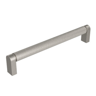 Knurled Bar 106mm – Brushed Nickel