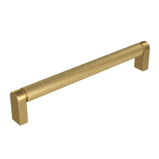 Knurled Bar 106mm – Brushed Gold