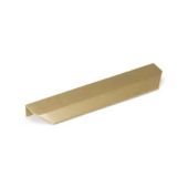 Ova Handle 100mm - Brushed Gold