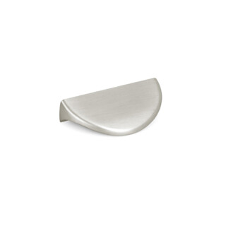 Solid Lip Handle 50mm - Brushed Nickel