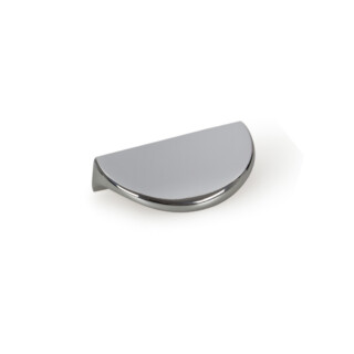 Solid Lip Handle 50mm - Chrome