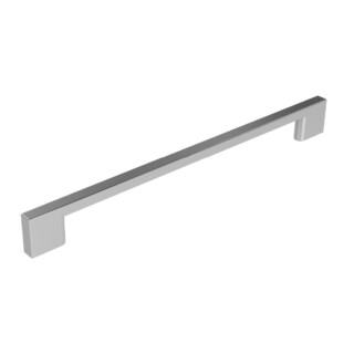 Square Handle 244mm - Chrome