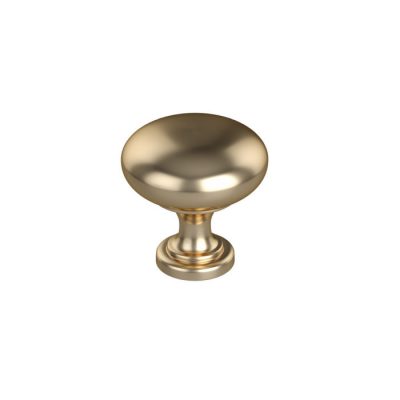 Round Knob - Satin Gold